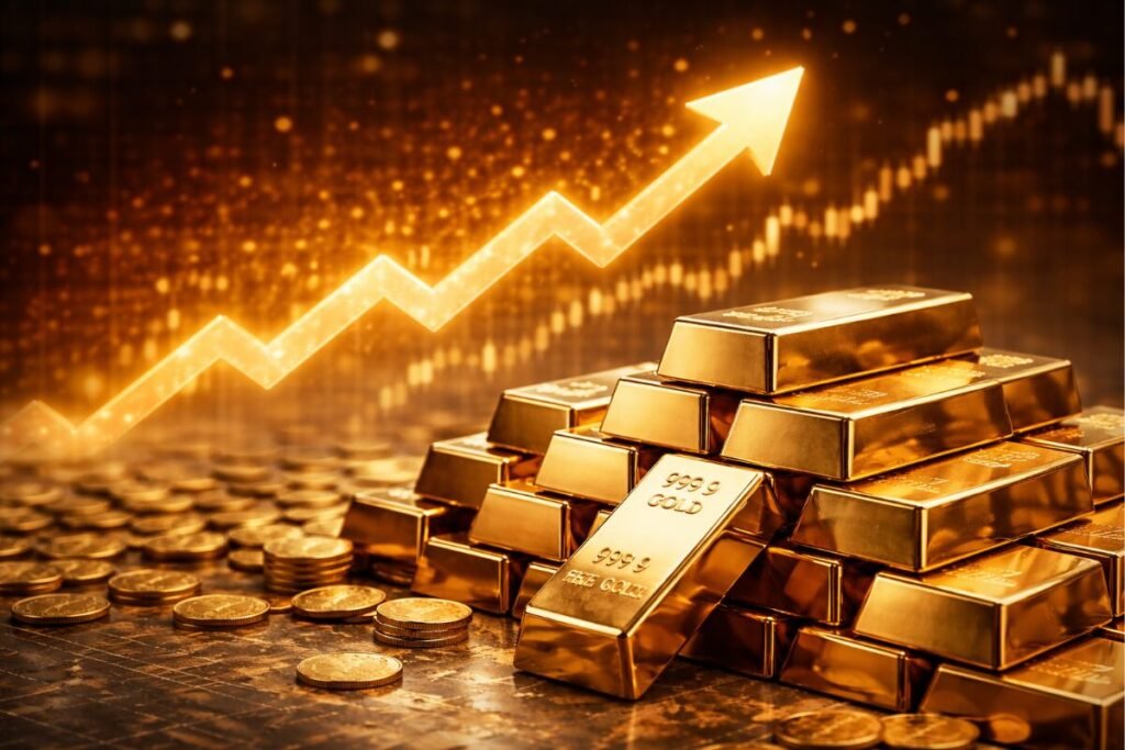 黄金价格突破5000美元关口，避险需求持续升温